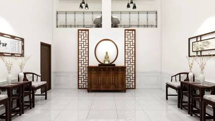 挑空大堂屋與室內(nèi)裝修 12×23米大氣雙拼美墅的房屋維修指南